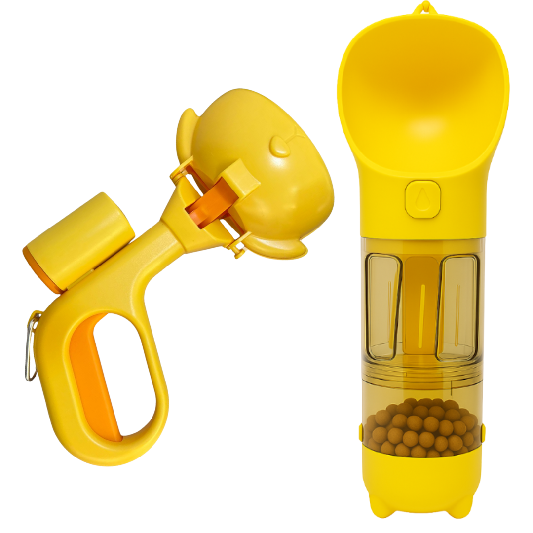 Combo Mascota (Botella 4 en 1 y pala recogepopo)