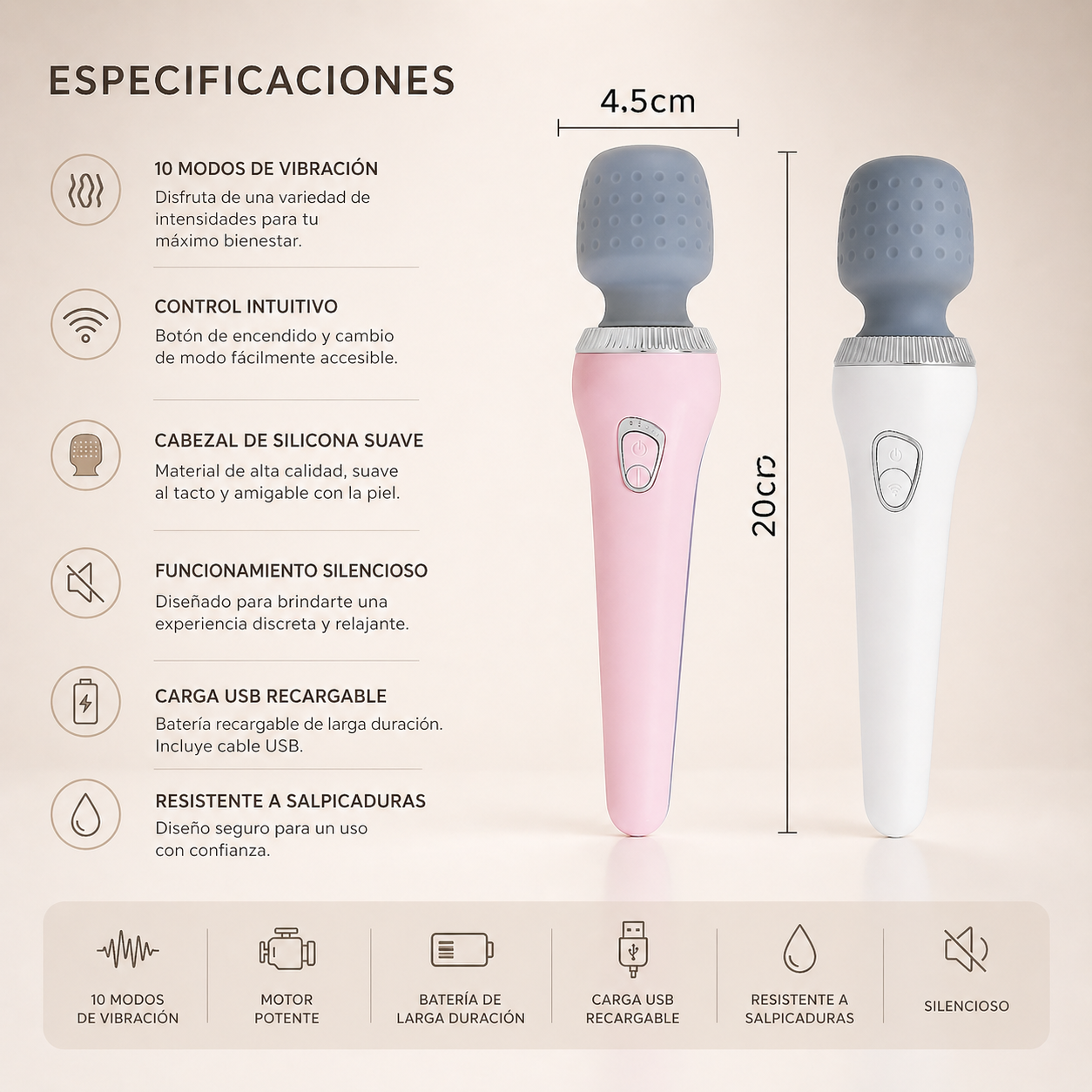 Maquina para masajes