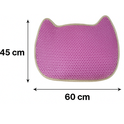 Tapete para arenero de gato