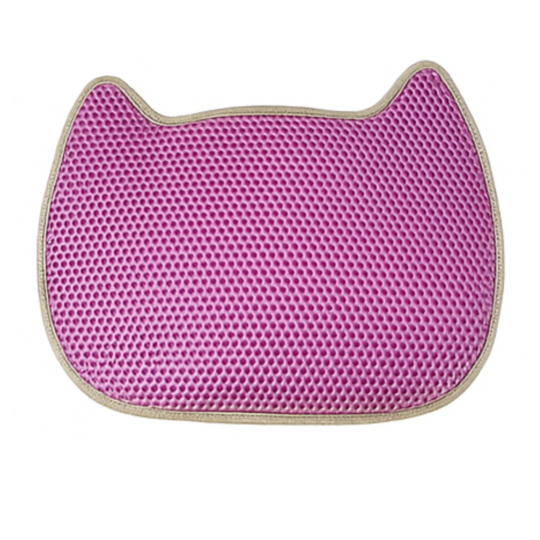 Tapete para arenero de gato