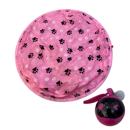 Tapete interactivo con esfera para gato