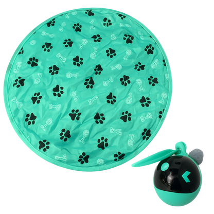 Tapete interactivo con esfera para gato