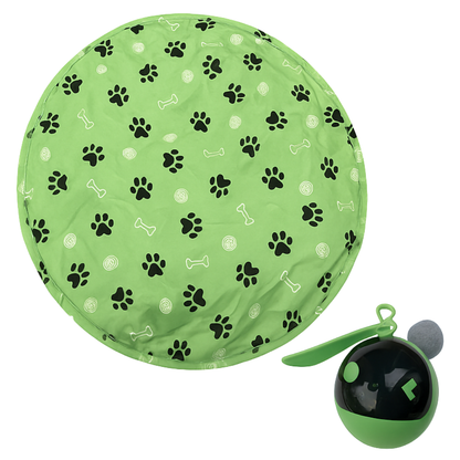 Tapete interactivo con esfera para gato