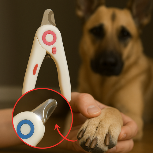 Cortauñas para mascota con luz led