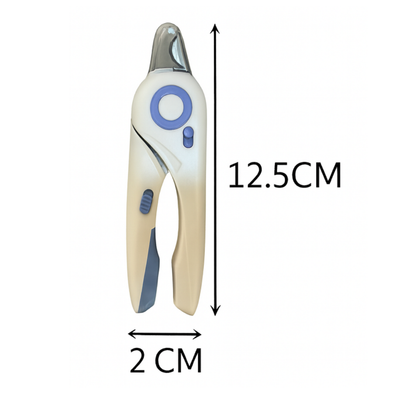 Cortauñas para mascota con luz led