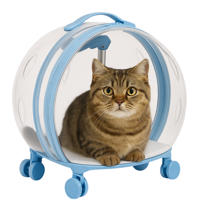 Maleta paseadora para mascotas