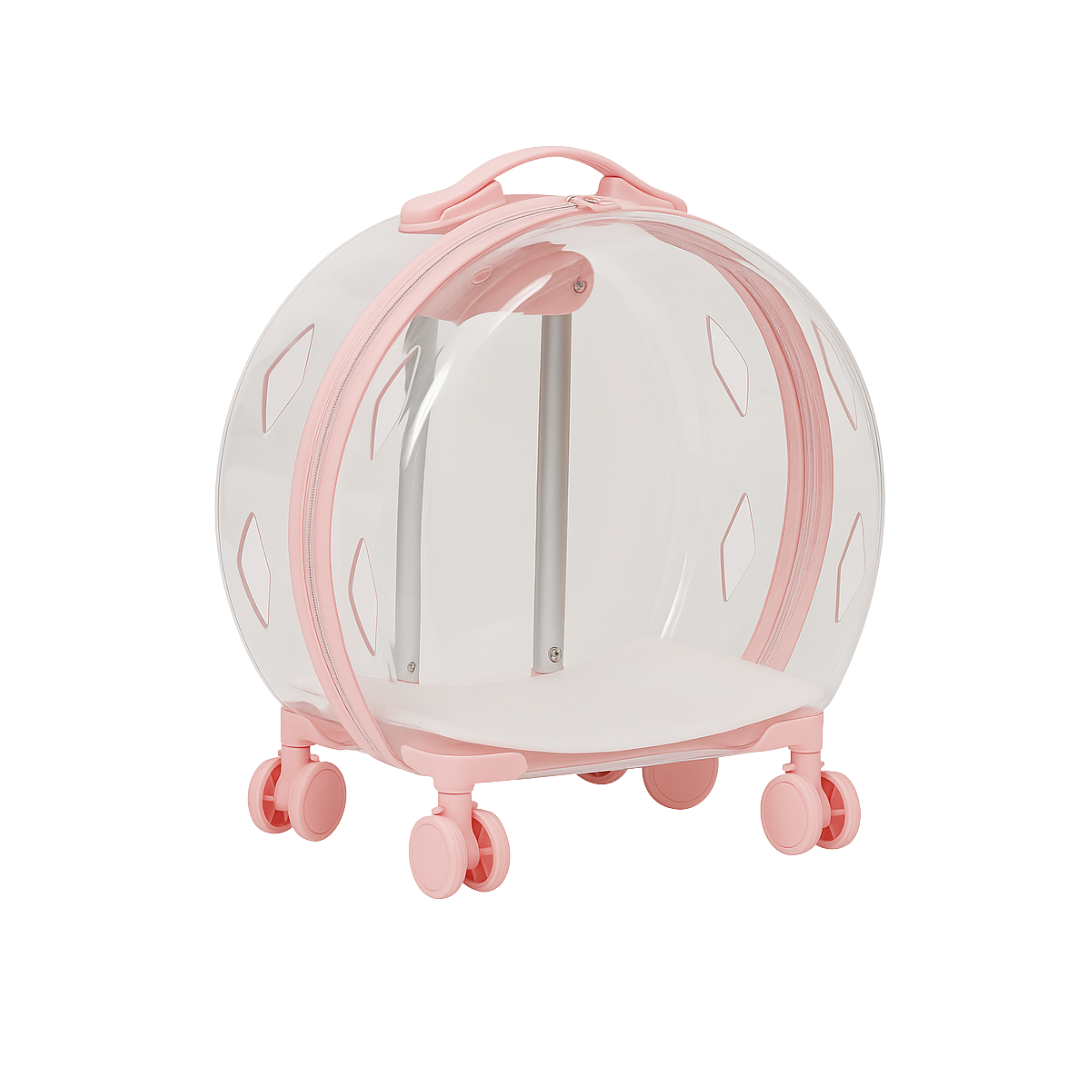 Maleta paseadora para mascotas