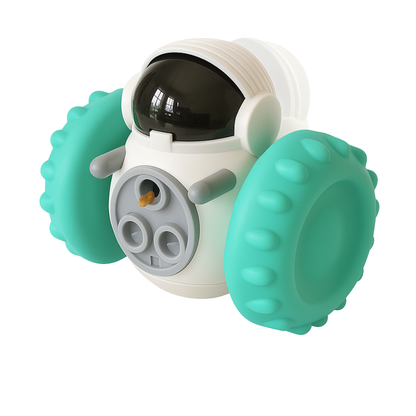 Juguete interactivopara mascotas robot bota premios