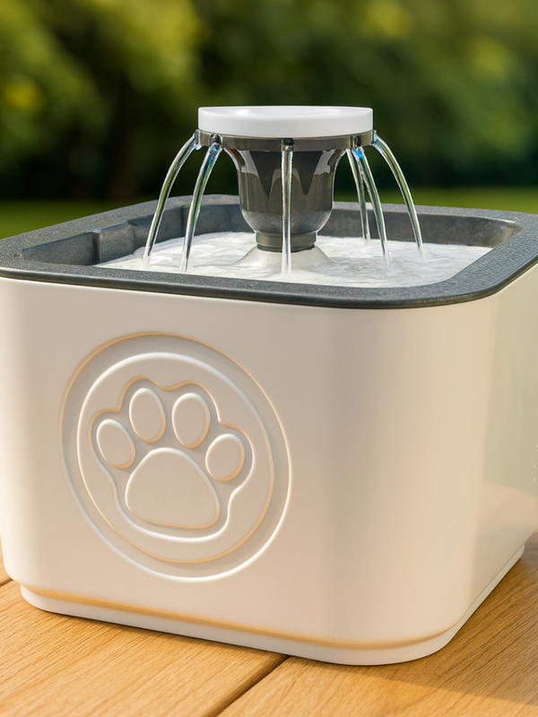 fuente de agua para mascota