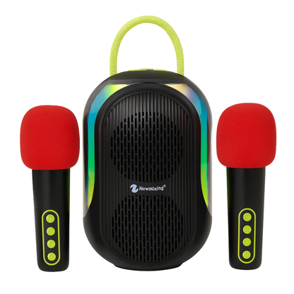 Bafle con microfonos