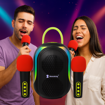 Bafle con microfonos