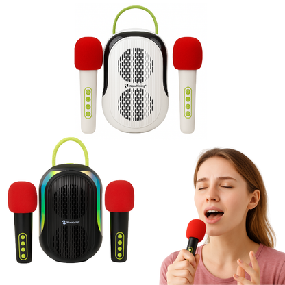 Bafle con microfonos