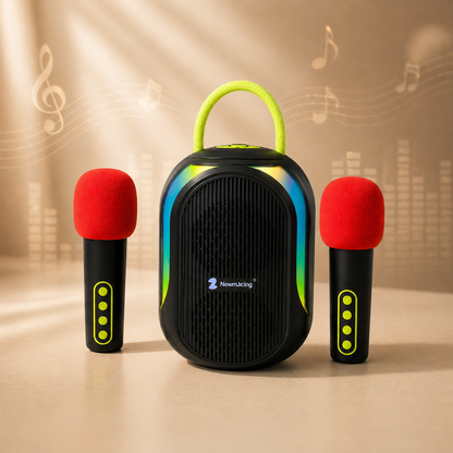 Bafle con microfonos