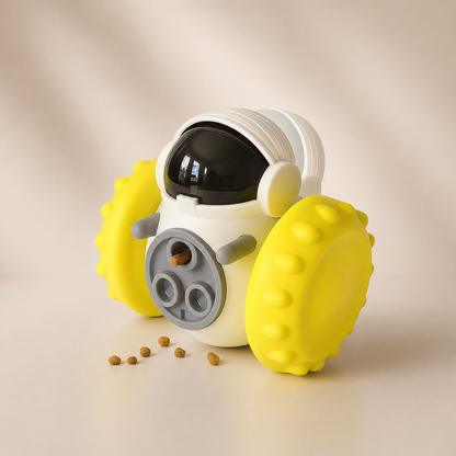 Juguete interactivopara mascotas robot bota premios