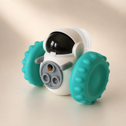 Juguete interactivopara mascotas robot bota premios
