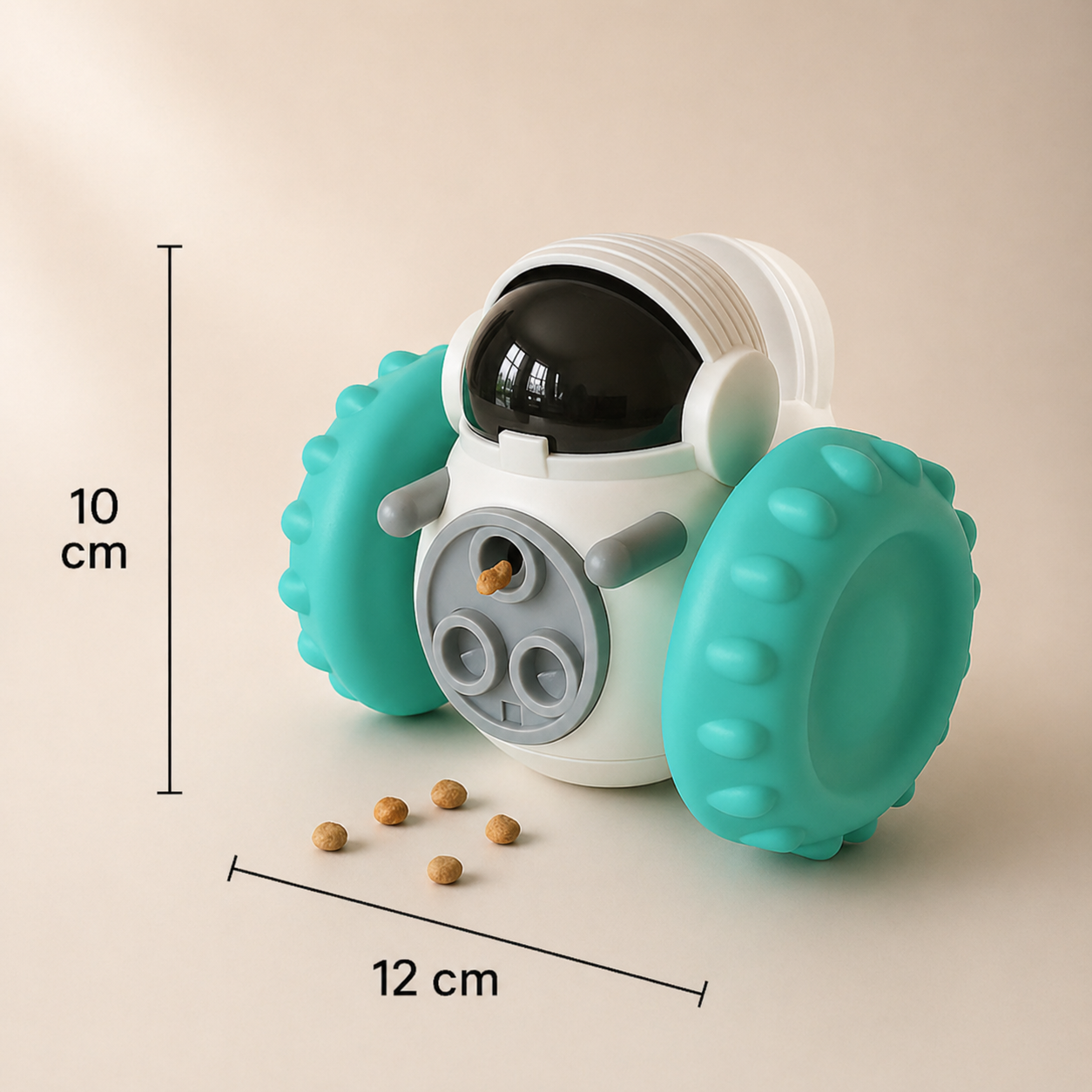 Juguete interactivopara mascotas robot bota premios