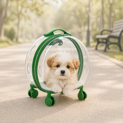 Maleta paseadora para mascotas