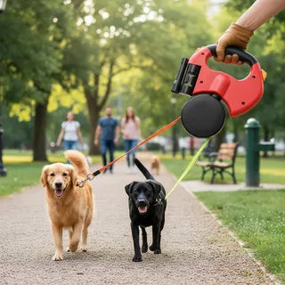 Correa doble para mascota