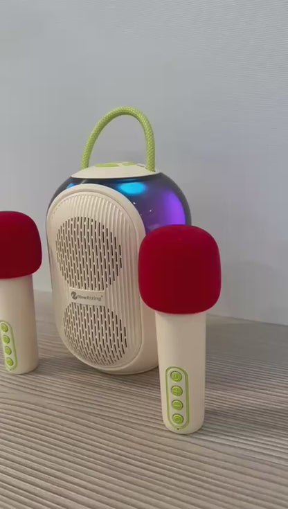 Bafle con microfonos